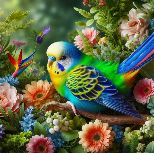 Burung Peliharaan Cantik
